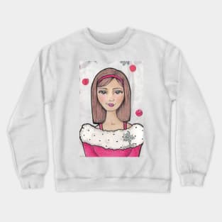 Teen Scene - Snow Girl Crewneck Sweatshirt